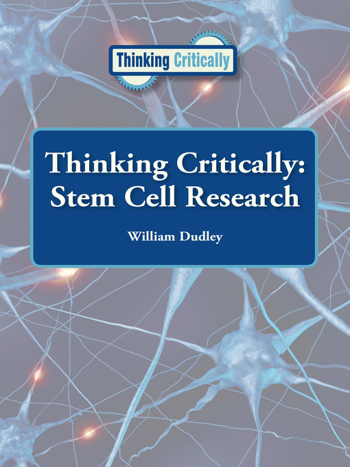 Title details for Stem Cell Research by William Dudley - Available